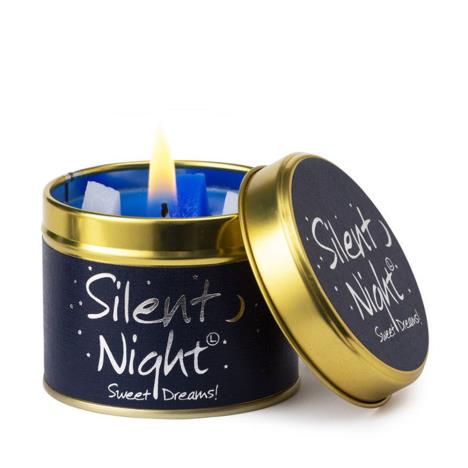 Lily-Flame Silent Night Tin Candle  £9.89