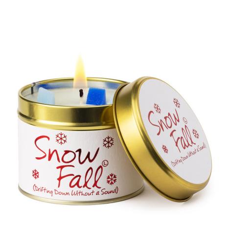 Lily-Flame Snow Fall Tin Candle  £9.89