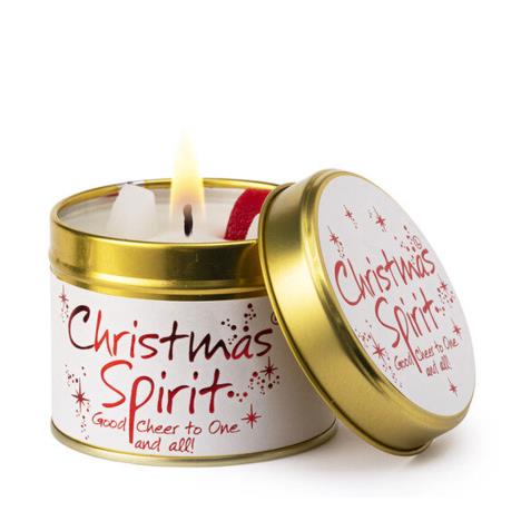 Lily-Flame Christmas Spirit Tin Candle  £9.89