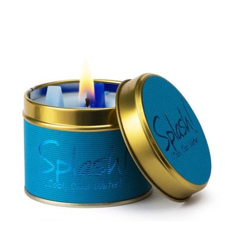 Lily-Flame Splash Tin Candle  £9.89