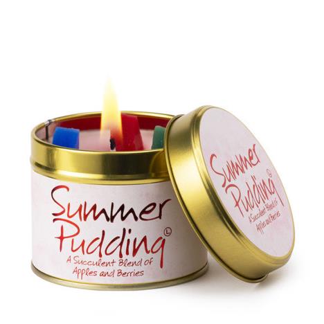 Lily-Flame Summer Pudding Tin Candle  £9.89