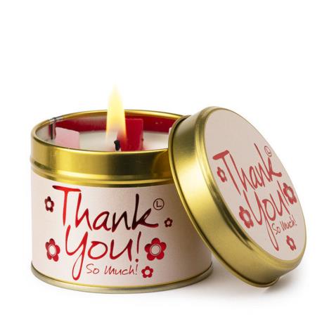 Lily-Flame Thank You! Tin Candle  £9.89