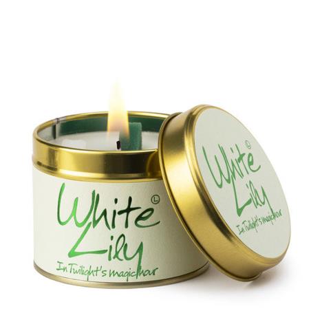 Lily-Flame White Lily Tin Candle  £9.89