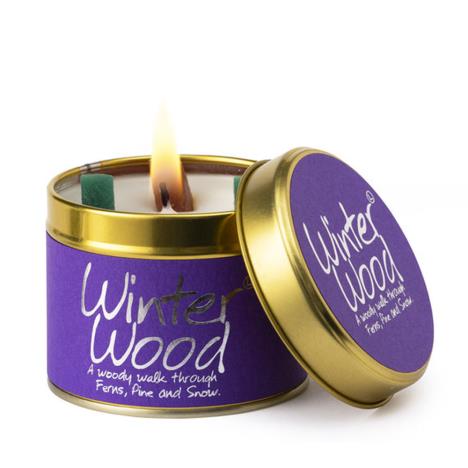 Lily-Flame Winter Wood Tin Candle  £9.89