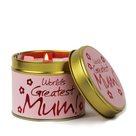 Lily-Flame World’s Greatest Mum Tin Candle  £9.89