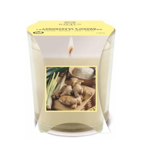 Baltus Lemongrass & Ginger Scented Glass Candle  £2.69