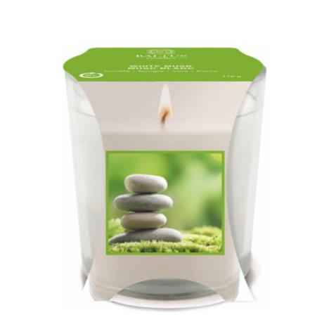 Baltus White Musk Scented Glass Candle  £2.69