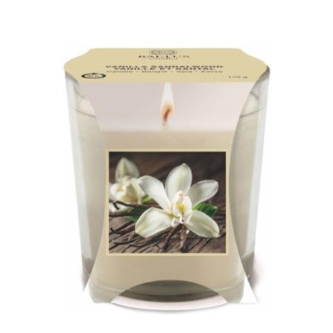 Baltus Vanilla & Sandalwood Scented Glass Candle  £2.69