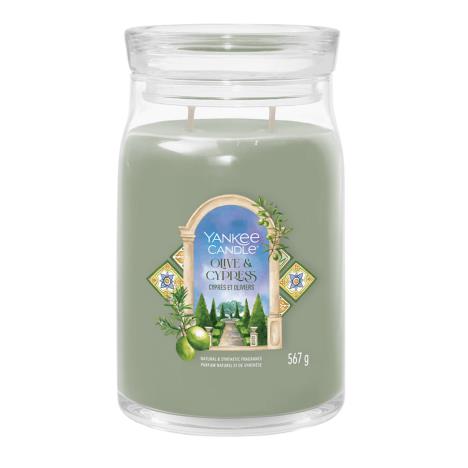 PRE ORDER - Yankee Candle Olive & Cypress Large Jar (Feb Delivery)  £26.99