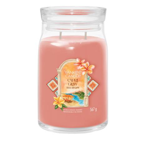 PRE ORDER - Yankee Candle Capri Glow Large Jar (Feb Delivery)  £26.99