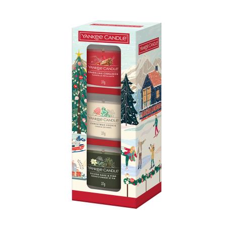 Yankee Candle 3 Filled Votive Candle Christmas Classics Gift Set  £10.79