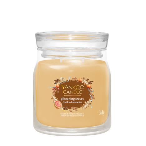 Yankee Candle Glistening Leaves Medium Jar  £22.49