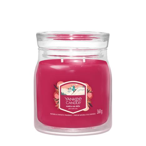 Yankee Candle Santa On Skis Medium Jar  £22.49