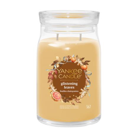 Yankee Candle Glistening Leaves Large Jar  £26.99