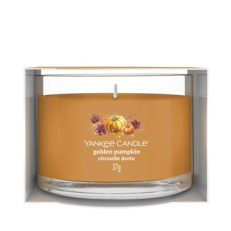 Yankee Candle Golden Pumpkin Filled Votive Candle  £3.59