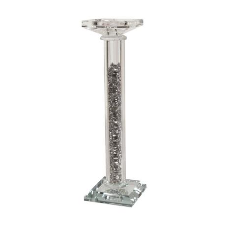 Straits Beaded Crystal Pillar Candle Holder  £11.99