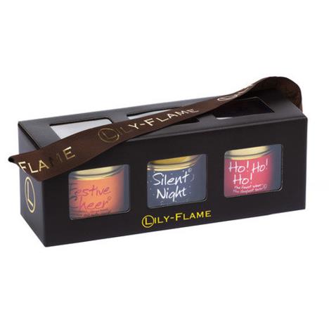 Lily-Flame Christmas 3 Tin Candle Gift Set  £19.79