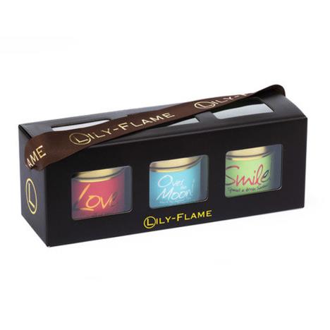 Lily-Flame Happy 3 Tin Candle Gift Set  £19.79