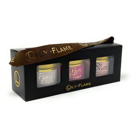 Lily-Flame Pink 3 Tin Candle Gift Set  £19.79