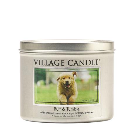 Village Candle Ruff & Tumble Dog Tin Candle  £12.59