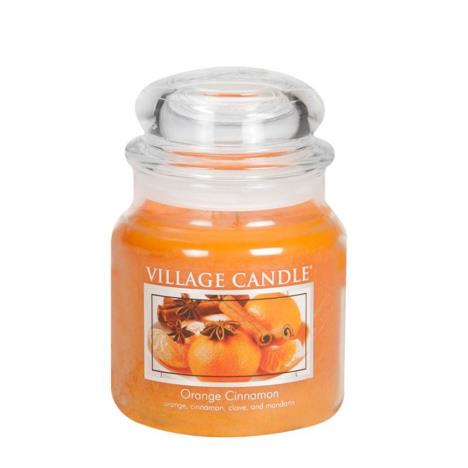 Village Candle Orange Cinnamon Medium Jar  £16.19