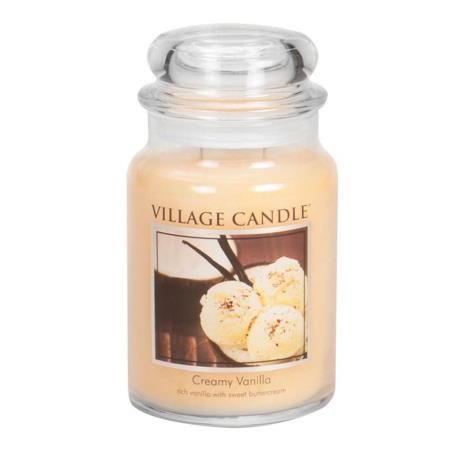 Village Candle Creamy Vanilla Large Jar  £19.79