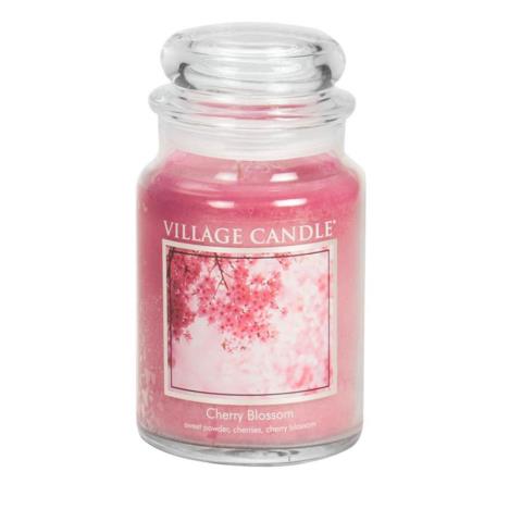 Village Candle Cherry Blossom Large Jar  £19.79