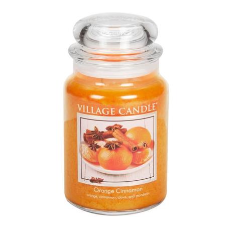 Village Candle Orange Cinnamon Large Jar  £14.95