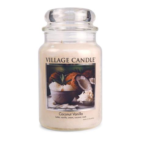 Village Candle Coconut Vanilla Large Jar  £19.79