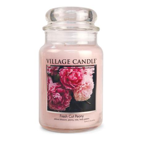 Village Candle Fresh Cut Peony Large Jar  £14.95