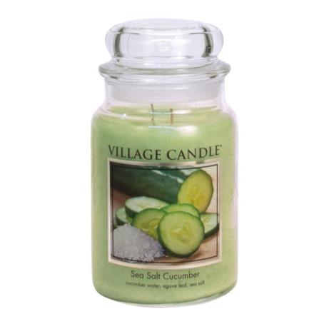 Village Candle Sea Salt Cucumber Large Jar  £19.79