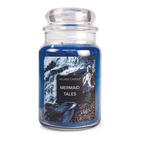 Village Candle Mermaid Tales Fantasy Large Jar  £19.79