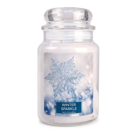 Village Candle Winter Sparkle Large Jar  £19.79