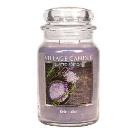 Village Candle LIMITED EDITION Relaxation Large Jar  £14.95