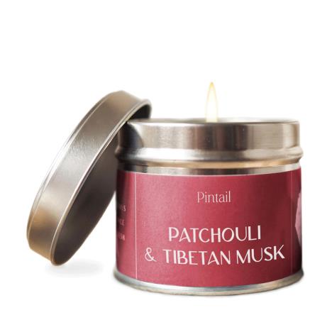 Pintail Candles Patchouli & Tibetan Musk Tin Candle  £9.89