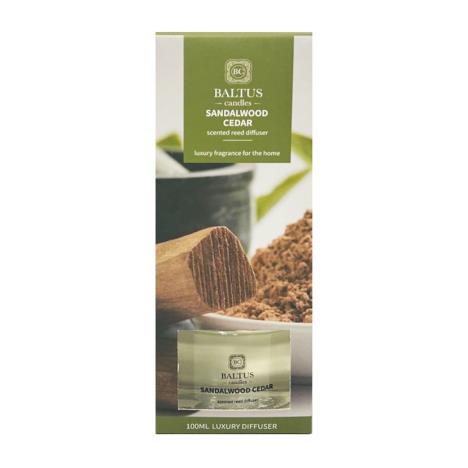 Baltus Sandalwood & Cedar Reed Diffuser - 100ml  £4.49