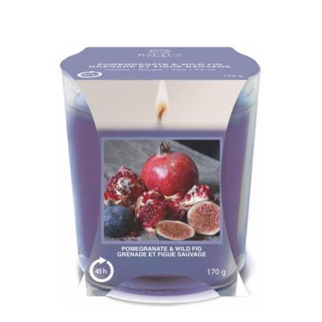 Baltus Pomegranate & Wild Fig Scented Glass Candle  £2.69