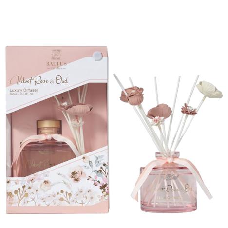 Baltus Velvet Rose & Oud Faux Flowers Reed Diffuser - 300ml  £21.59