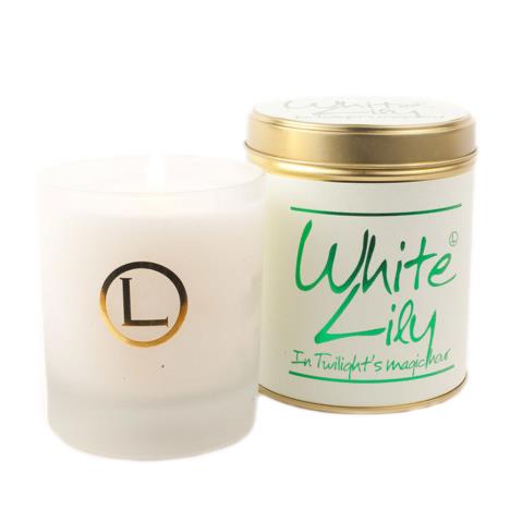 Lily-Flame White Lily Glassware Tin Candle  £10.79