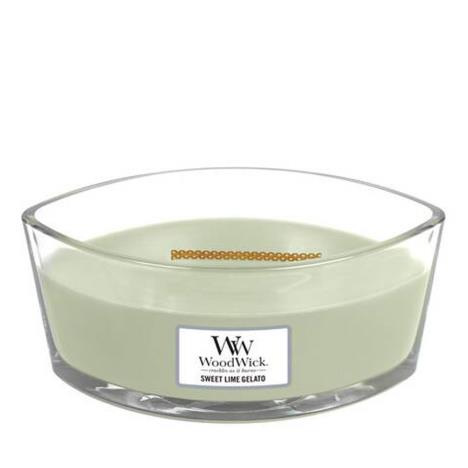 WoodWick Sweet Lime Gelato Ellipse Jar Candle  £20.39