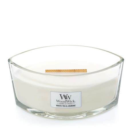 WoodWick White Tea & Jasmine HearthWick Ellipse Jar Candle  £29.69