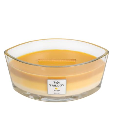 WoodWick Fruit Of Summer HearthWick Ellipse Jar Candle  £20.99