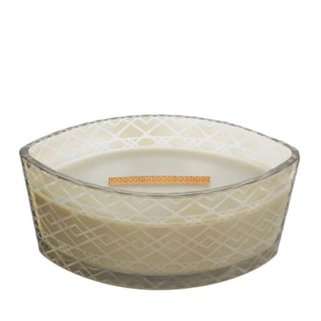 WoodWick Fireside Autumn Etched Ellipse Jar Candle  £20.99