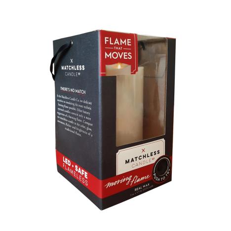 Matchless Vanilla Honey LED Pillar Candle 14cm x 7.6cm  £22.49