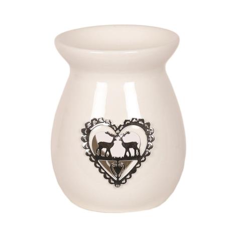 Reindeer White Ceramic Wax Melt Warmer  £5.51