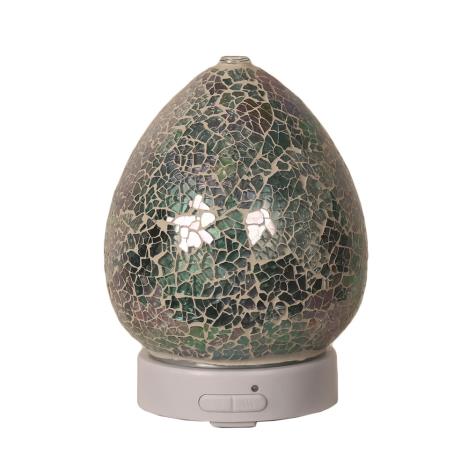 Aroma LED Blue Crackle Ultrasonic Electric Essential Oil Diffuser  £26.99