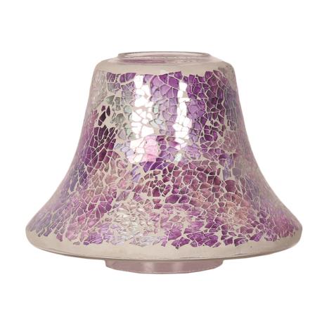 Purple Crackle Large Jar Shade  £11.69