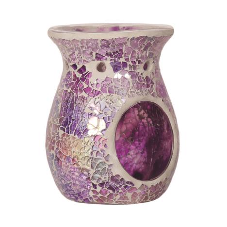 Purple Crackle Wax Melt Warmer  £11.69