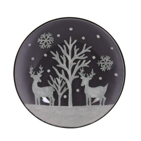 Moonlight Reindeer Candle Plate  £3.14