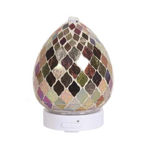 Aroma LED Copper & Gold Ultrasonic Electric Essential Oil Diffuser  £26.99